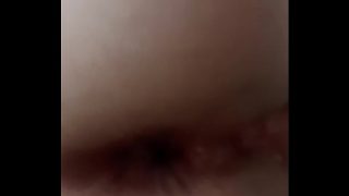 Pov Slutty hot wife big black cock anal cream pie gaping holes